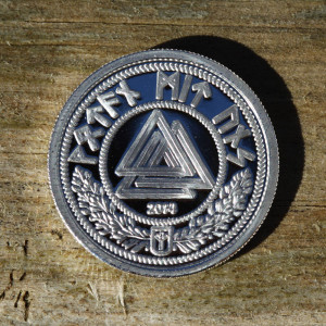 25 Futhmark 1/2 Ounce Silver medallion. 